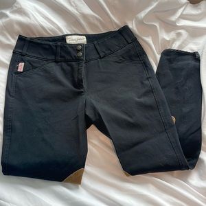 The Tailored Sportsman Black Horseback Riding Breeches Pants